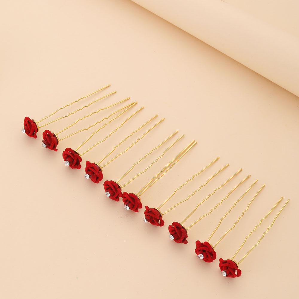 10Pcs Rose Hair Accessories We - Event Suppliers avaliação e preço