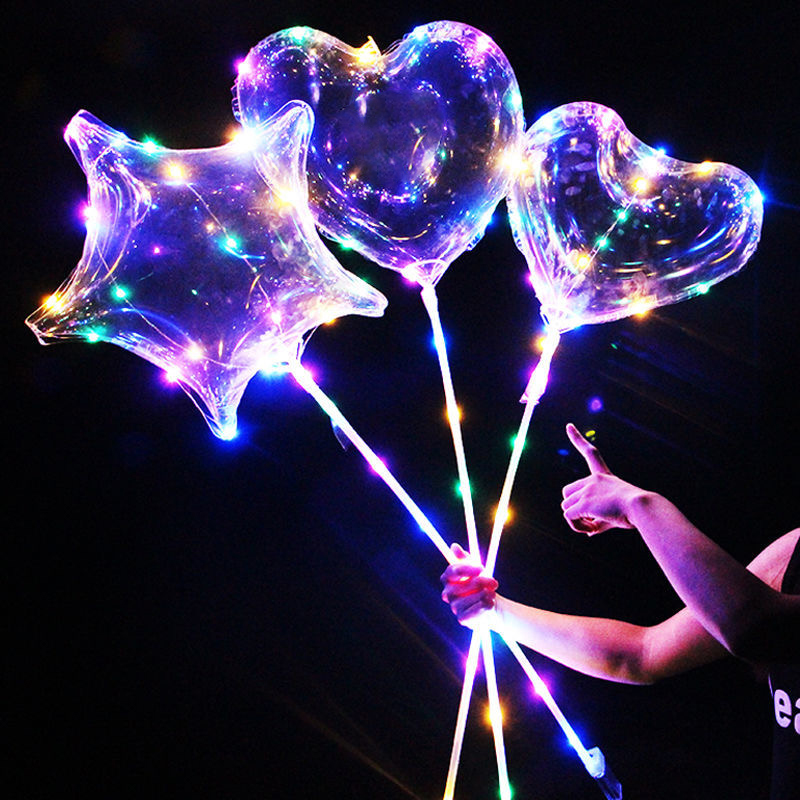 1 Set LED Clear Balloon Transp - Led Balloon Light avaliação e preço