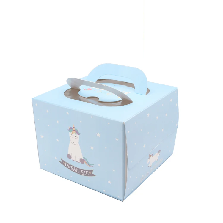5pcs 8inch cake box with windo - Party Event Supplier avaliação e preço