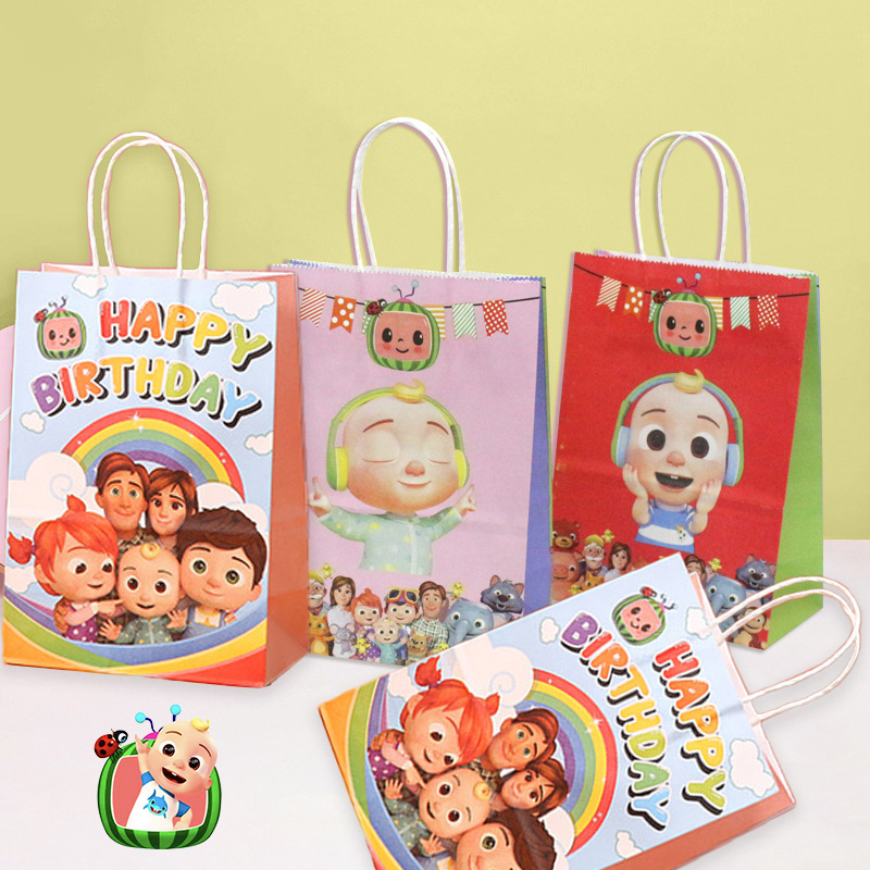 Cocomelons Party Gift Bag Set  - Supply Event avaliação e preço