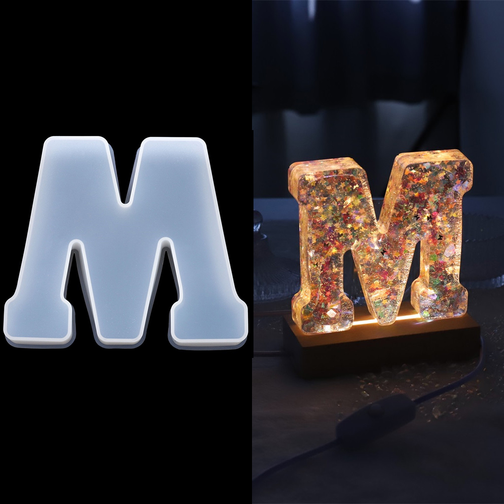 3Sizes A to Z Letter Silicone  - Event Z avaliação e preço