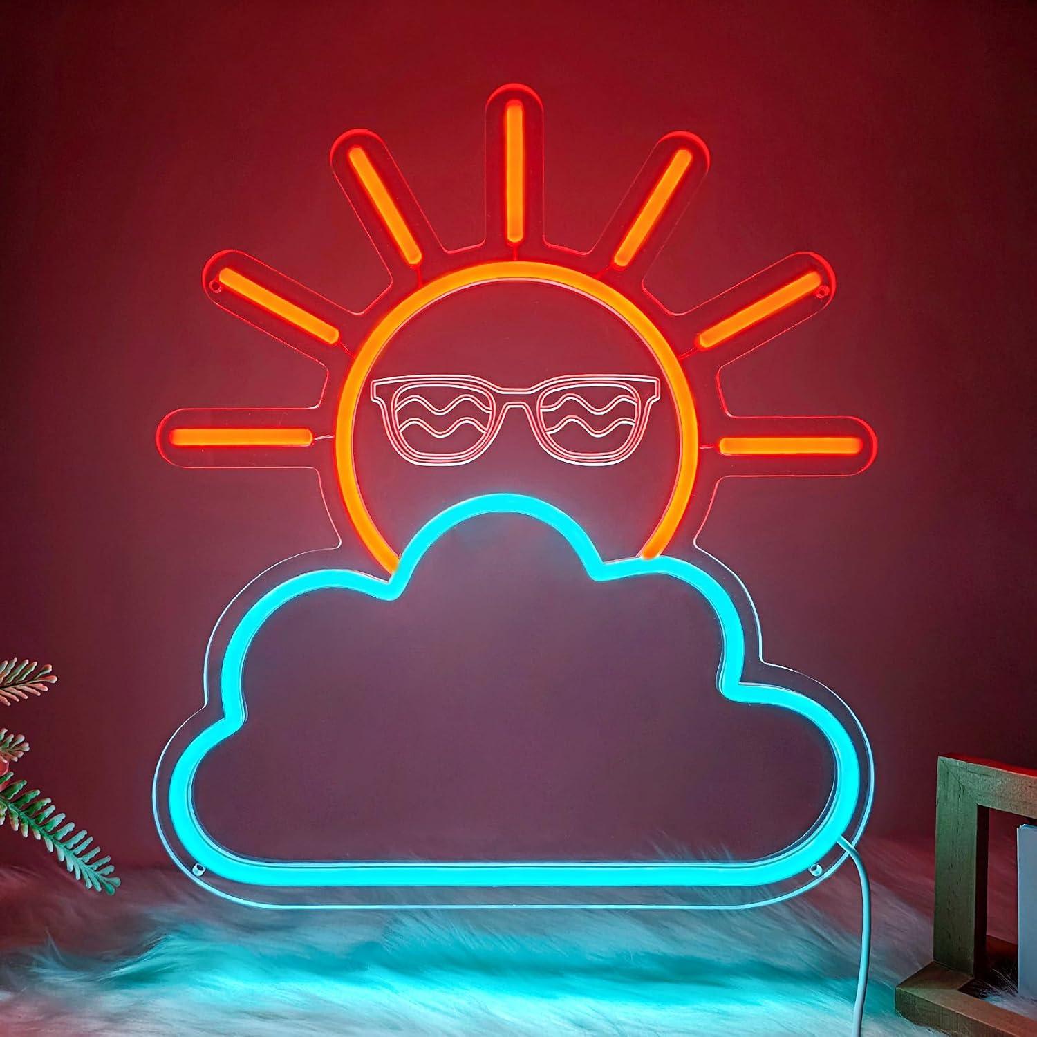 Sunrise Sunset Neon Sign USB P - Neon Sign Party avaliação e preço