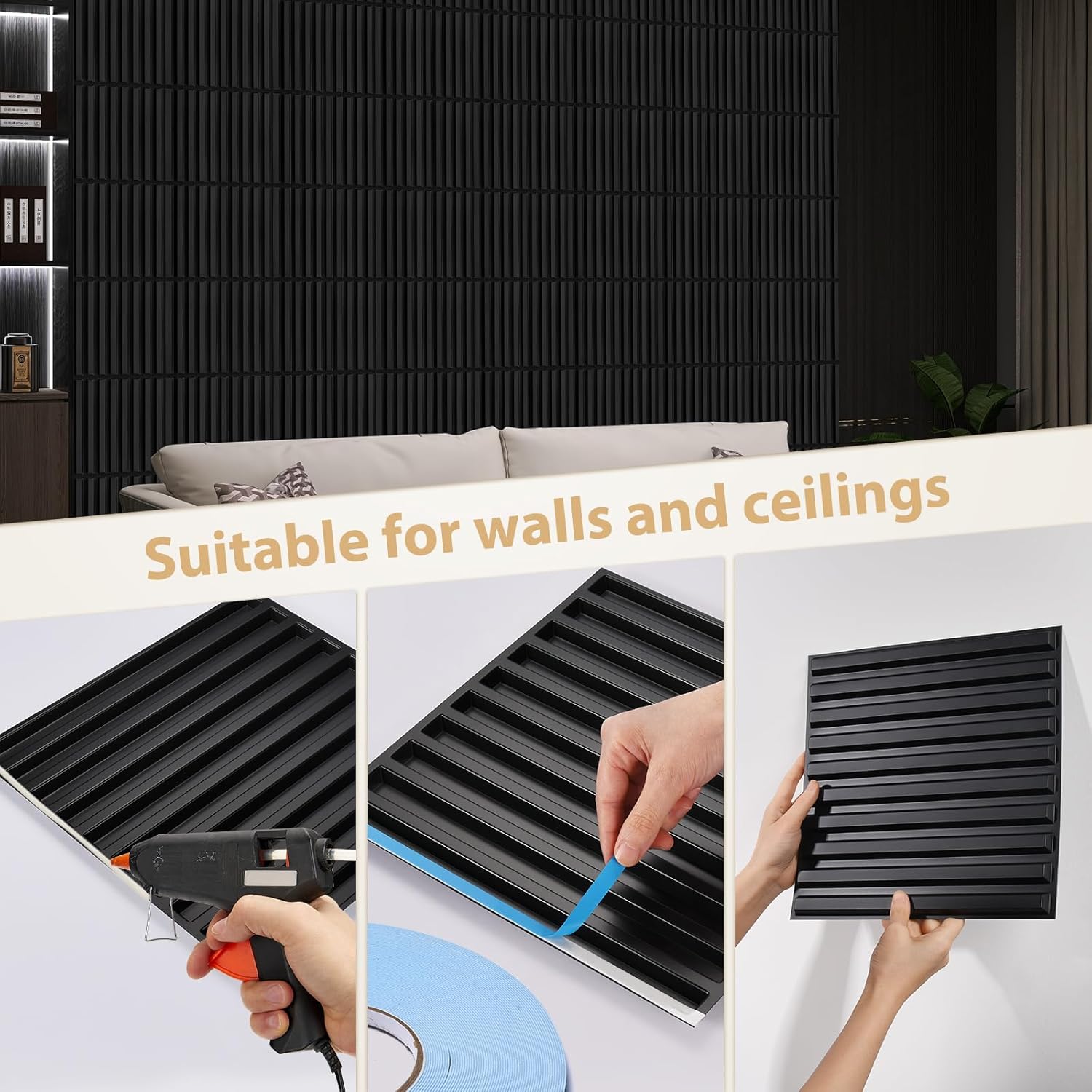 30 Pack 3D Wall Panels for Int - Flower Wall Panel avaliação e preço