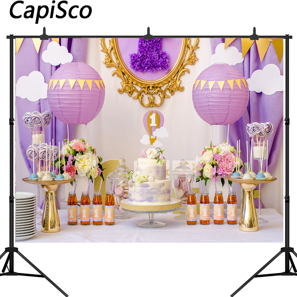 Capisco birthday photography b - Dessert Table Backdrop avaliação e preço