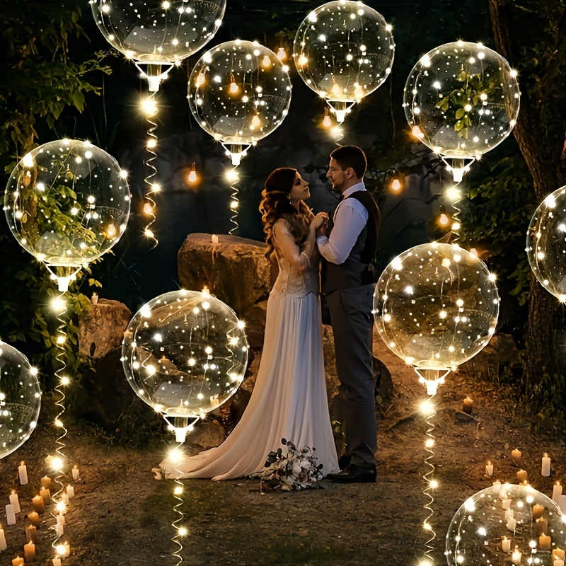 20pcs Set Bobo Balloons with L - Led Balloon Light avaliação e preço