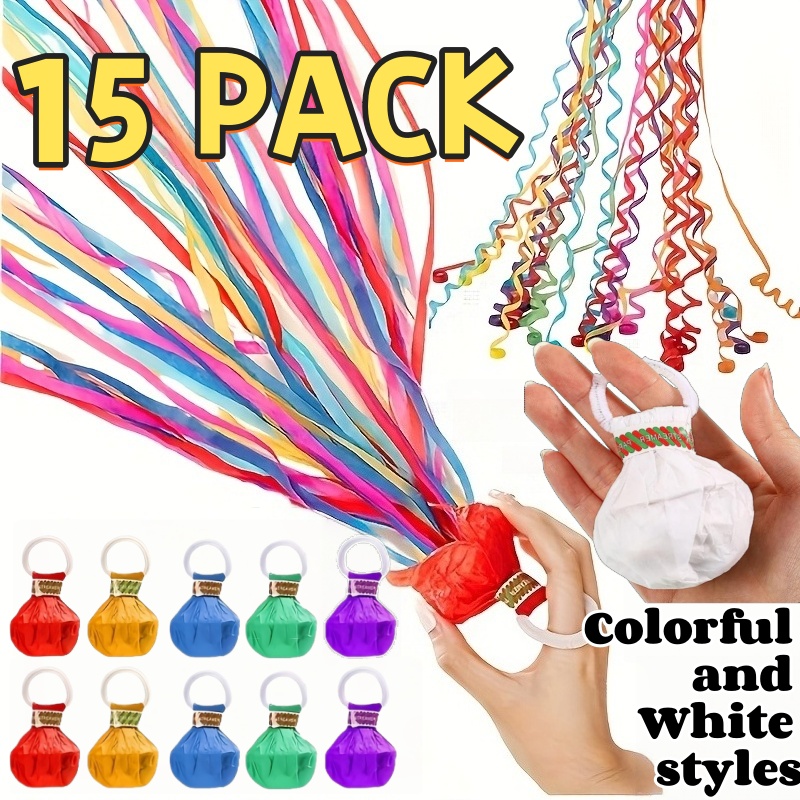 2/15pcs Hand-Thrown Confetti E - Confetti Cannon Tube avaliação e preço