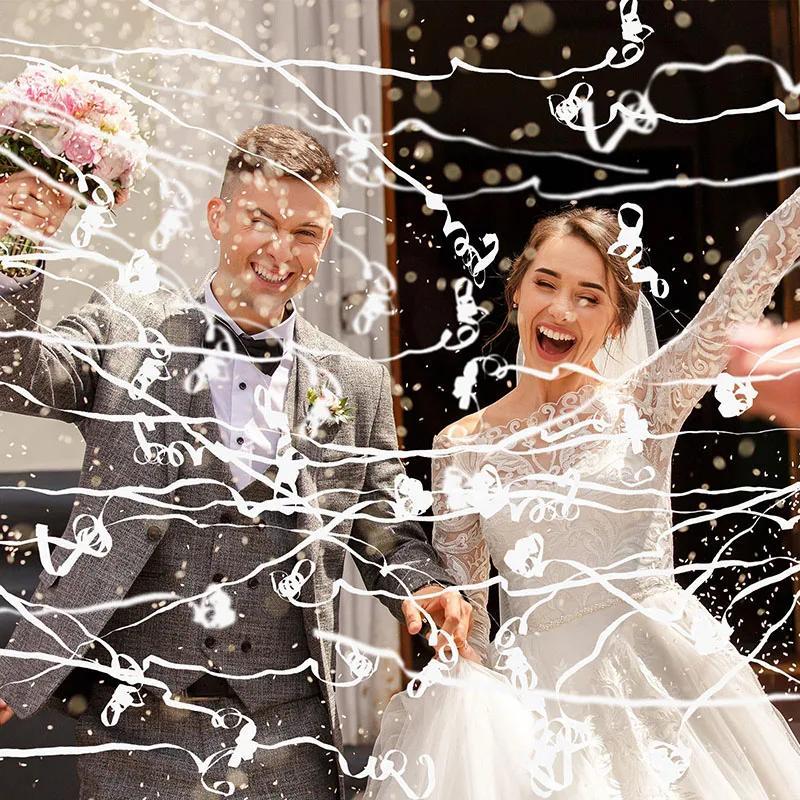 2/15pcs Hand-Thrown Confetti E - Confetti Cannon Tube avaliação e preço