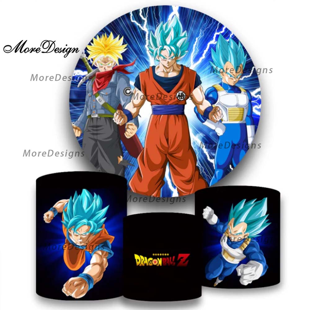 Dragon Ball Z Party Backdrop K - Event Z avaliação e preço