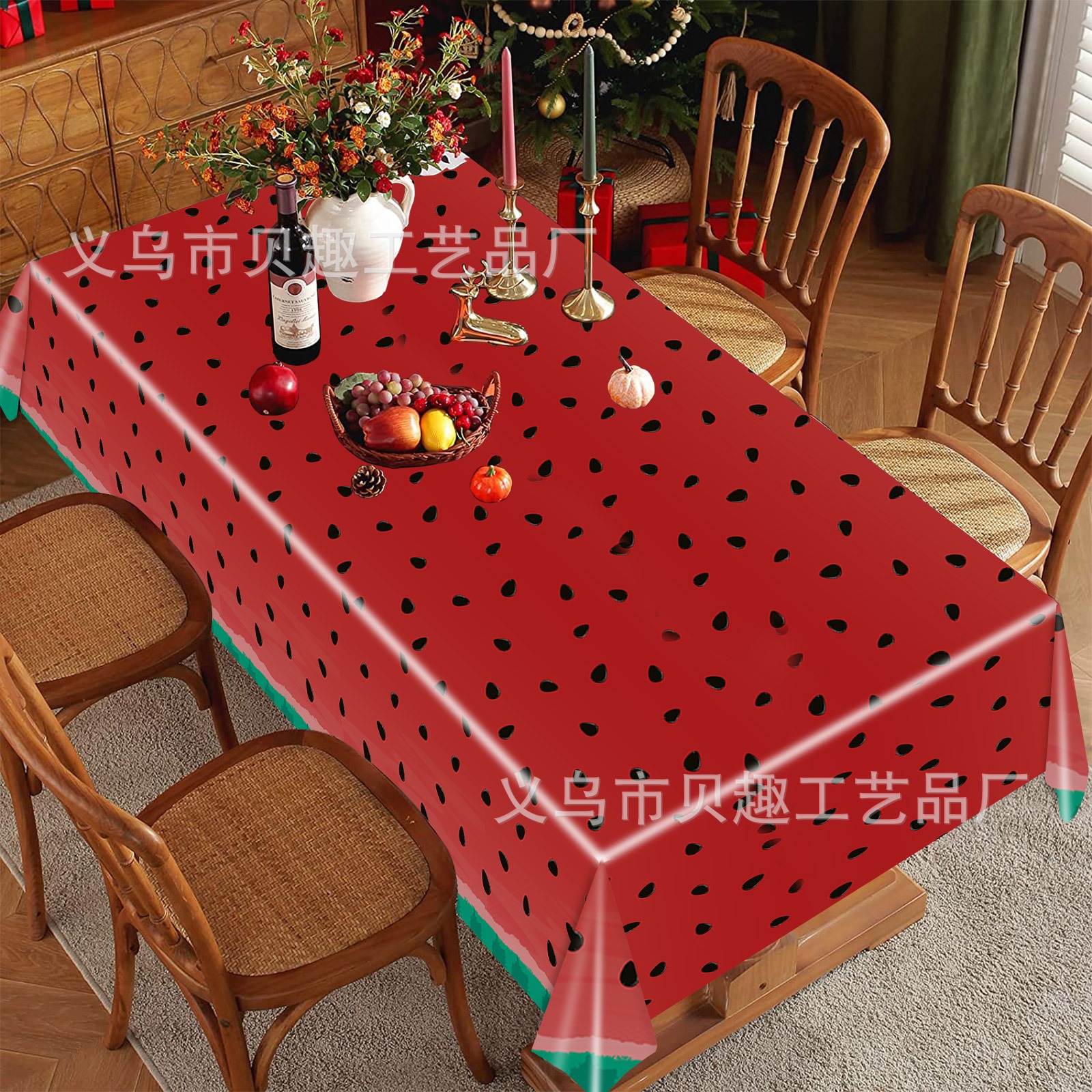 Summer Watermelon Party Tablec - Table Cloth Disposable avaliação e preço