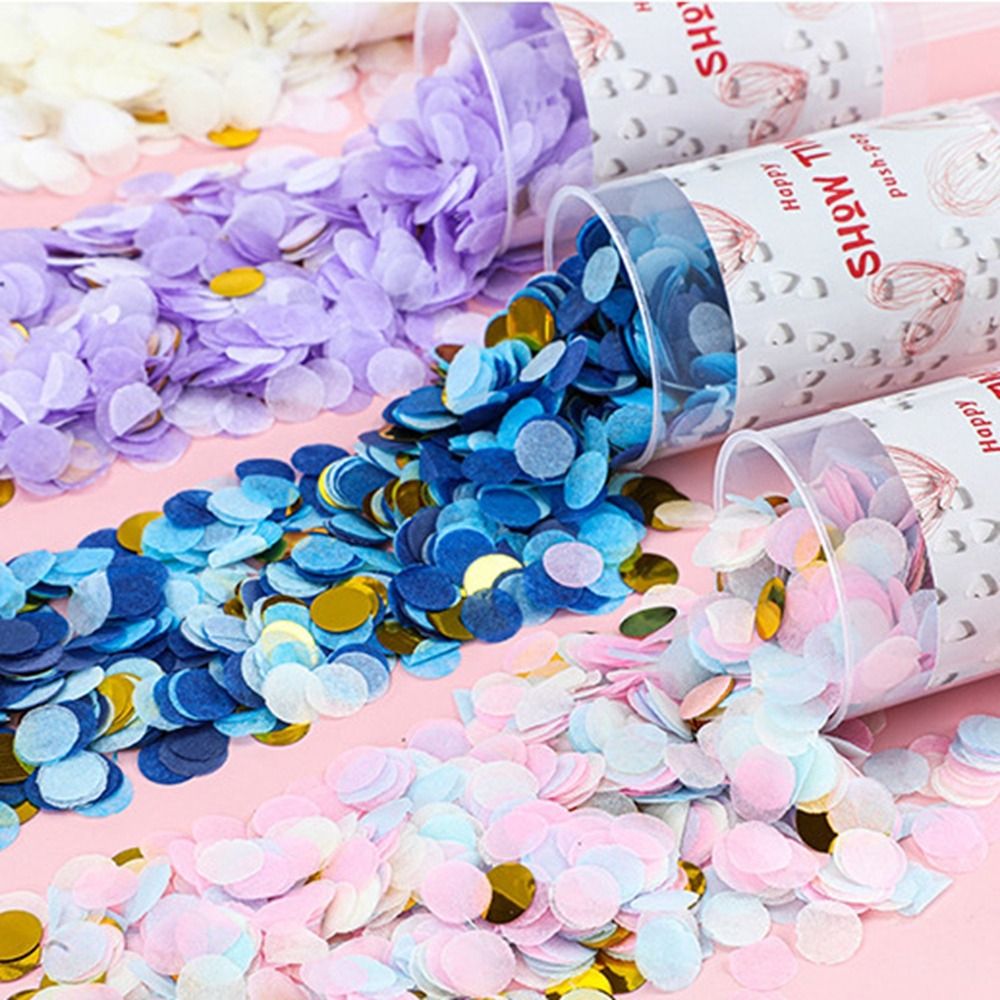 Handheld Bridal Shower Colorfu - Confetti Cannon Tube avaliação e preço