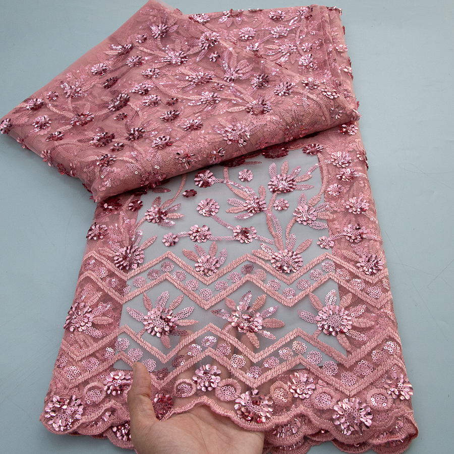 2026 French Sequins Lace Fabri - Glitter Tablecloth avaliação e preço