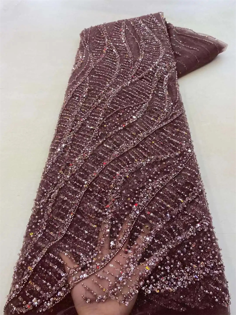 Wholesale 2025 African Sequins - Glitter Tablecloth avaliação e preço