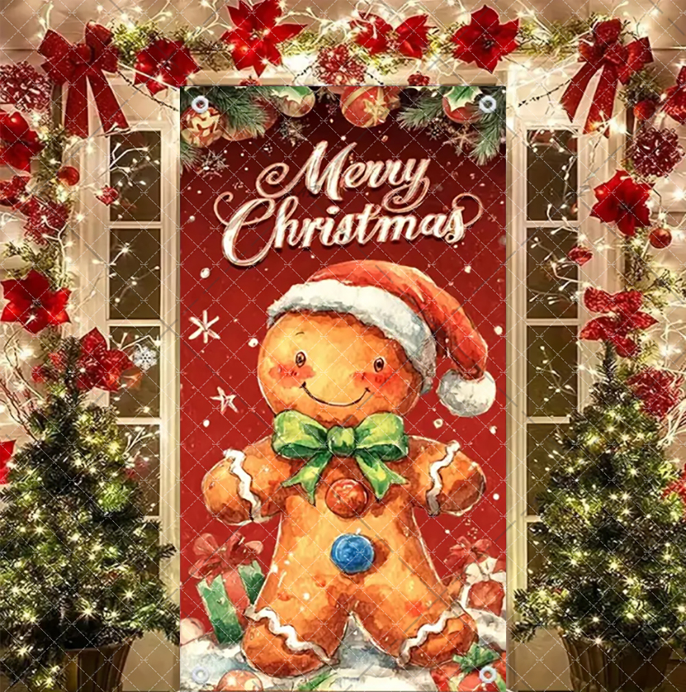 Cartoon Cute Gingerbread Man T - Party Event Supply Store avaliação e preço