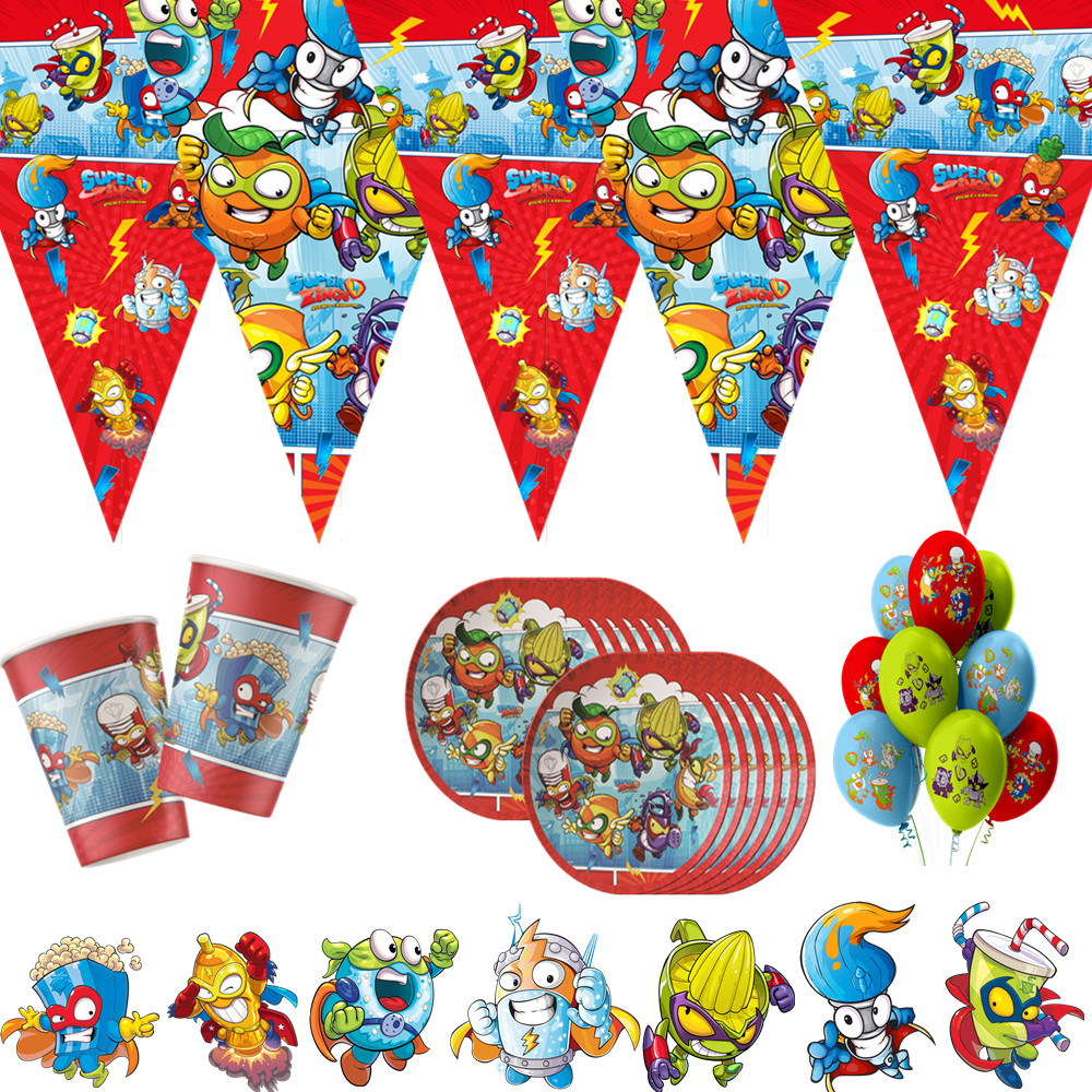Game Superzings Theme Baby Sho - Table Cloth Disposable avaliação e preço