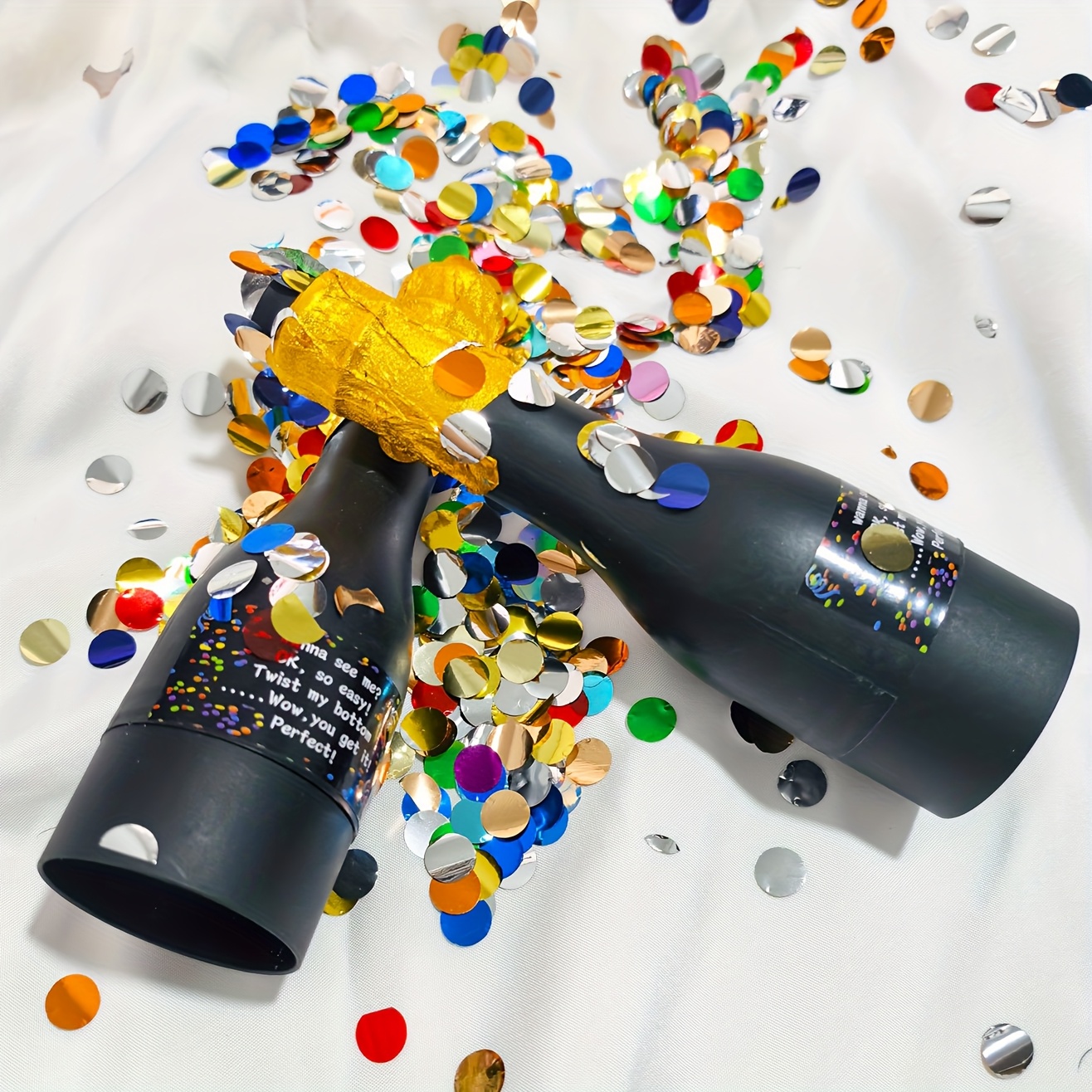 6/12pcs Confetti Launchers Con - Confetti Cannon Tube avaliação e preço