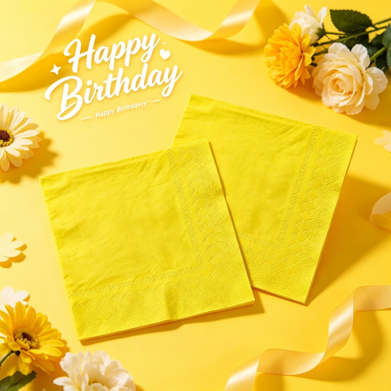 Yellow Tablecloth Napkin Set P - Table Cloth Disposable avaliação e preço
