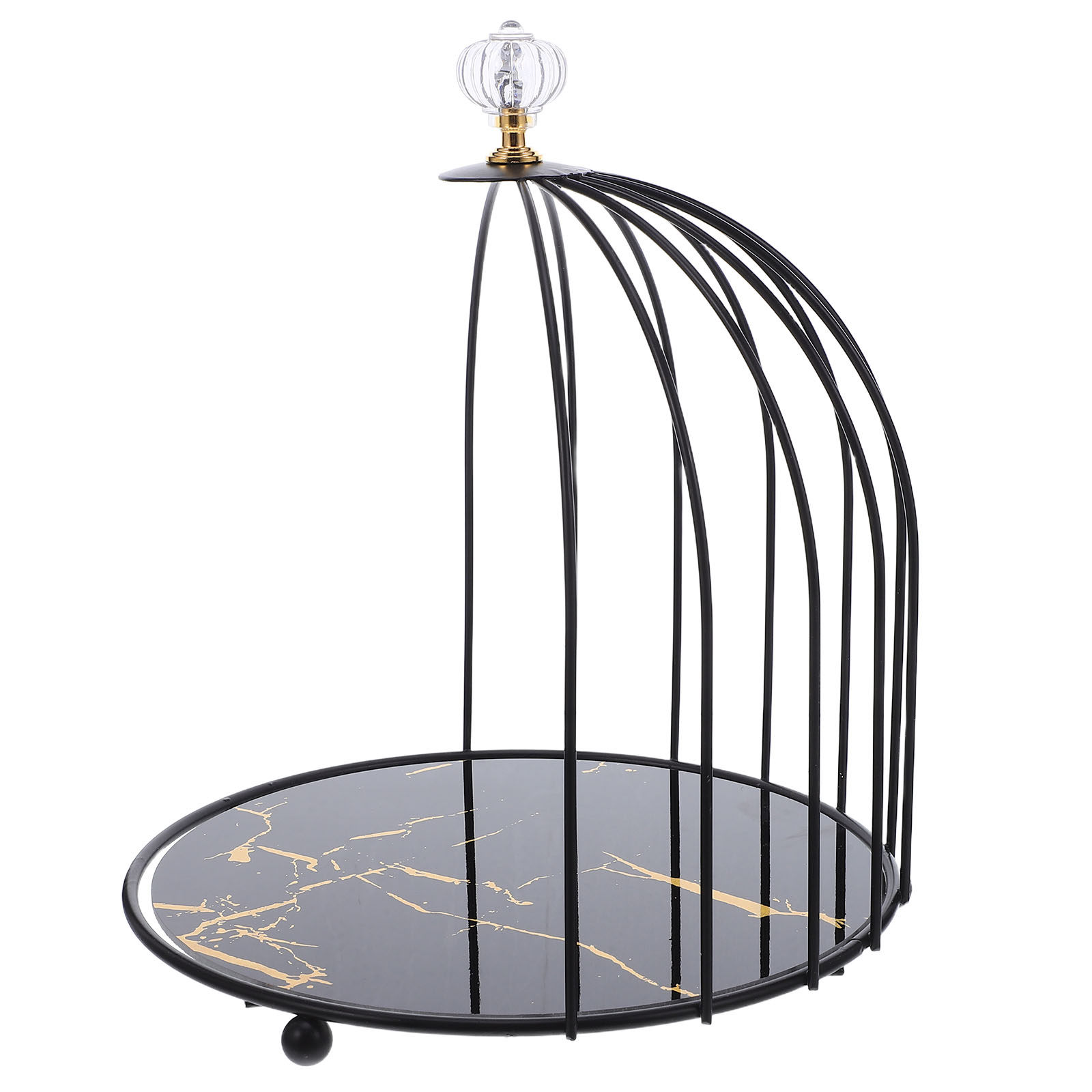 Bird Cage Metal Cake Stand Bow - Cupcake Stand Tier avaliação e preço