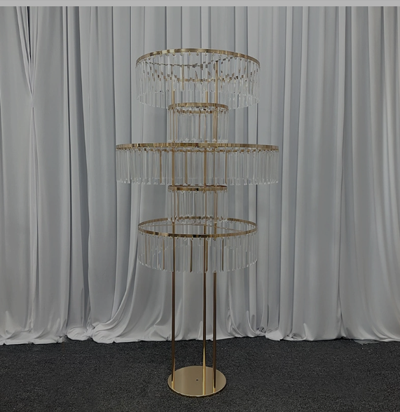 4 PCS Flower Rack Crystal Road - Party Event Supply Store avaliação e preço