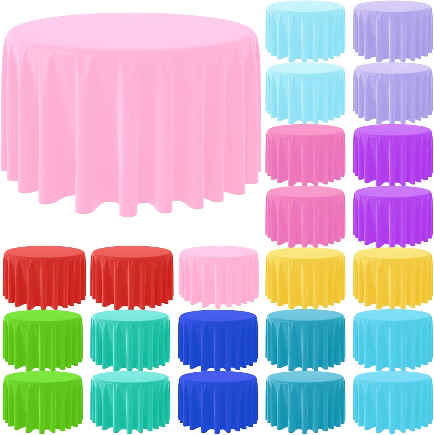 Disposable Round Solid Color T - Table Cloth Disposable avaliação e preço