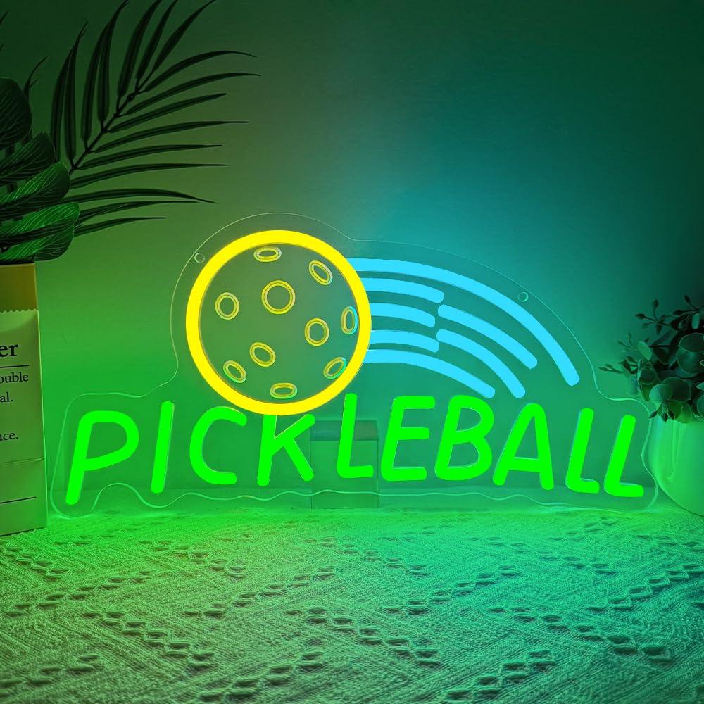 Pickleball Neon Sign USB Dimma - Neon Sign Party avaliação e preço