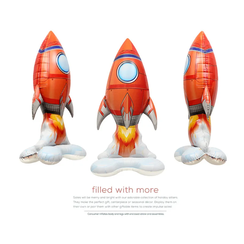 4D Rocket Helium Balloon Outer - Party Event Supplier avaliação e preço