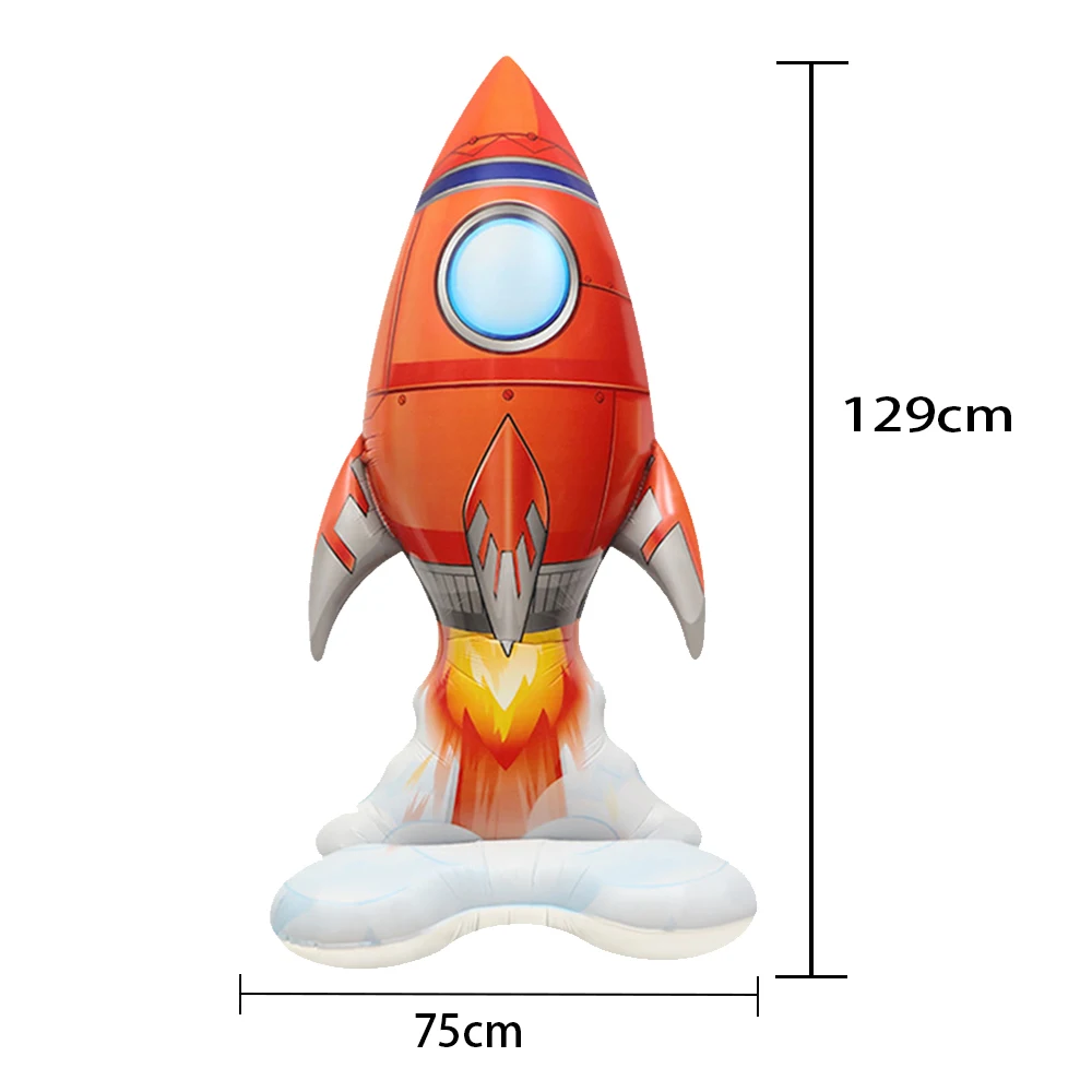 4D Rocket Helium Balloon Outer - Party Event Supplier avaliação e preço