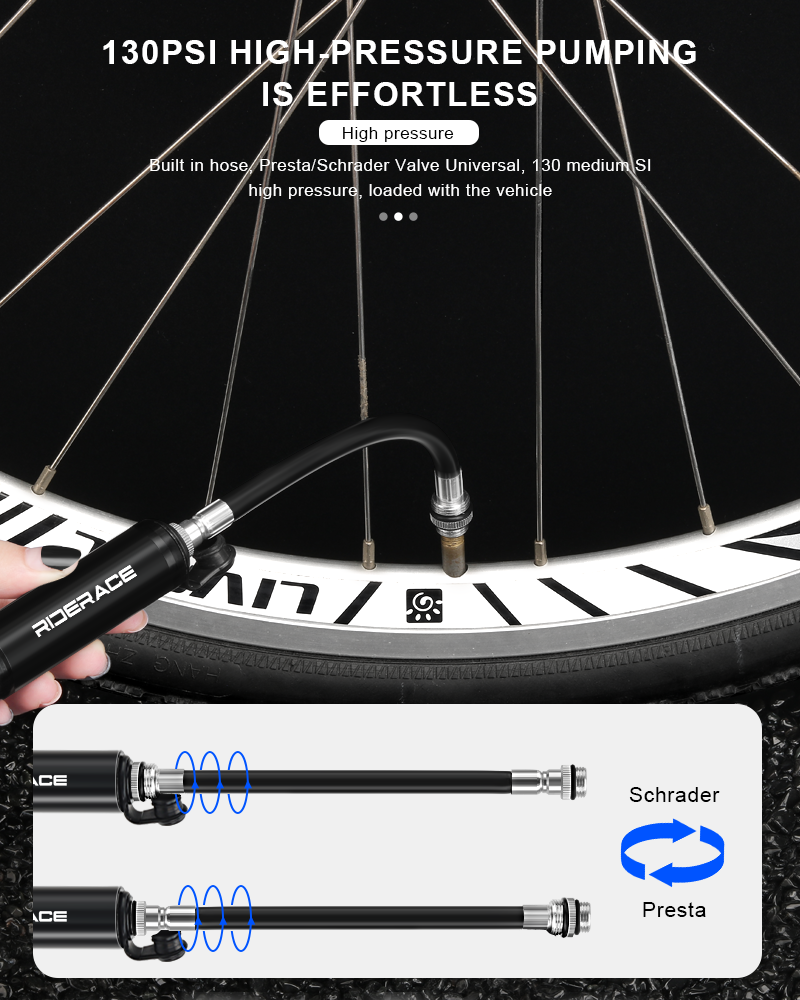 Bike Pump Portable Mini Cyclin - Balloon Pump Hand avaliação e preço