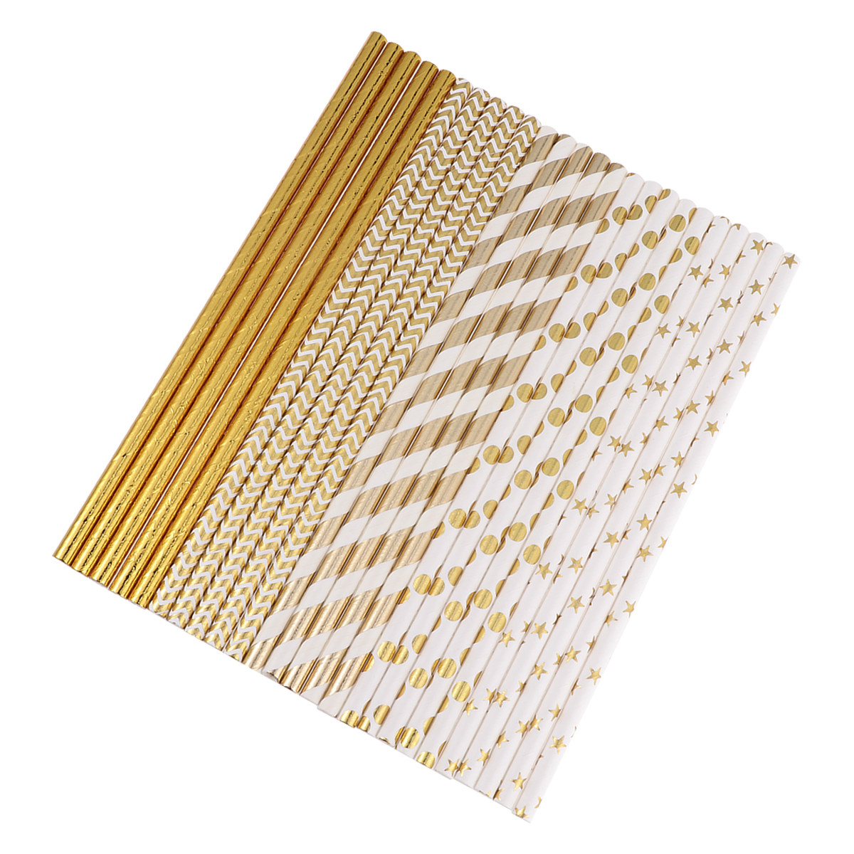 50Pcs Heart Paper Straws Biode - Paper Straw Color avaliação e preço