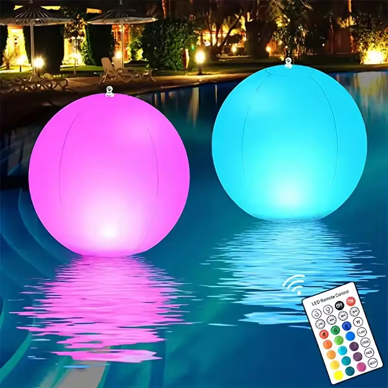 1-5PCS Floating Pool Lights wi - Led Balloon Light avaliação e preço