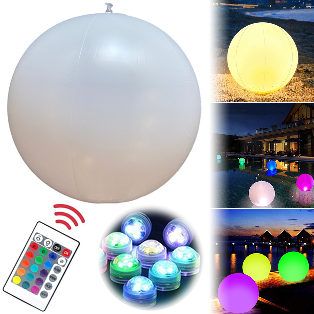 1-5PCS Floating Pool Lights wi - Led Balloon Light avaliação e preço