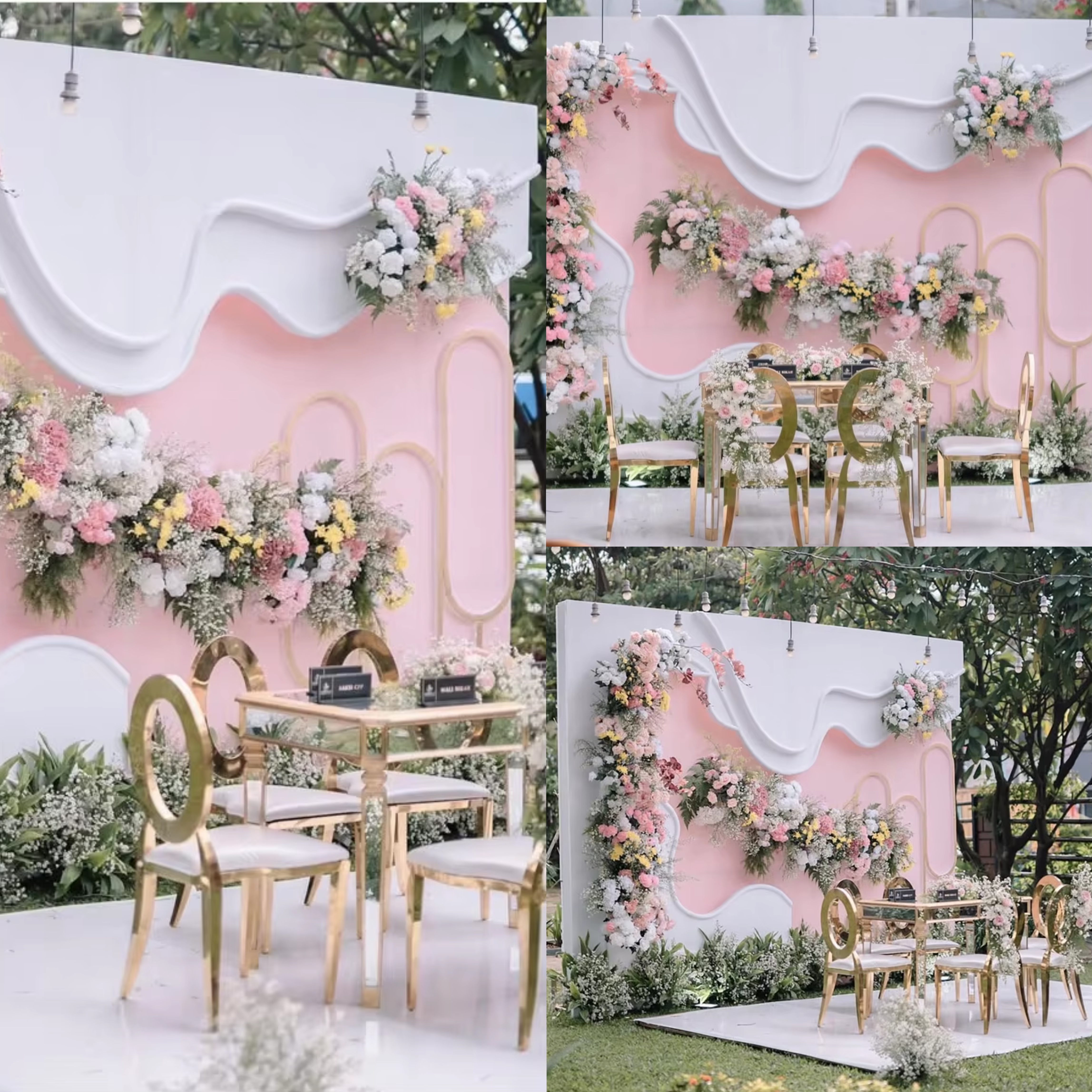 FSDKX PVC Wedding Backdrop Hot - Party Event Supplier avaliação e preço