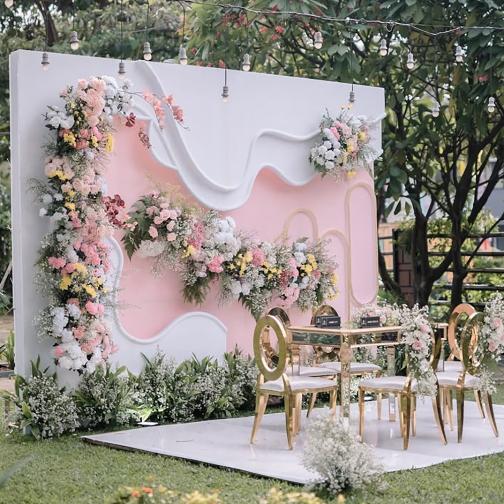FSDKX PVC Wedding Backdrop Hot - Party Event Supplier avaliação e preço