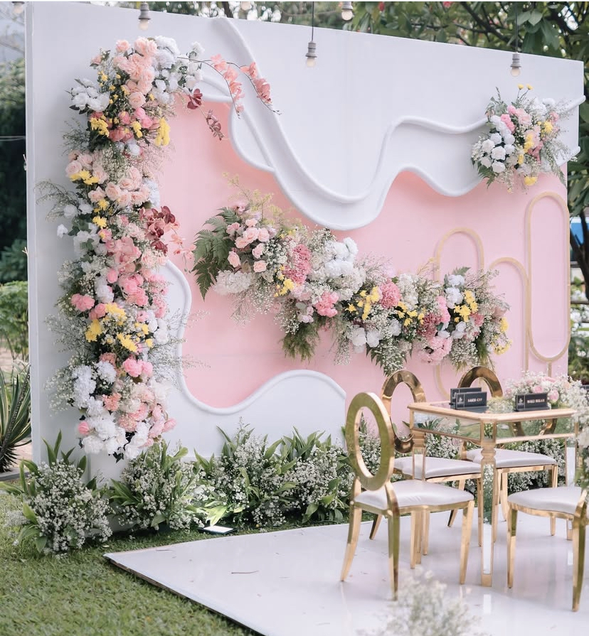 FSDKX PVC Wedding Backdrop Hot - Party Event Supplier avaliação e preço