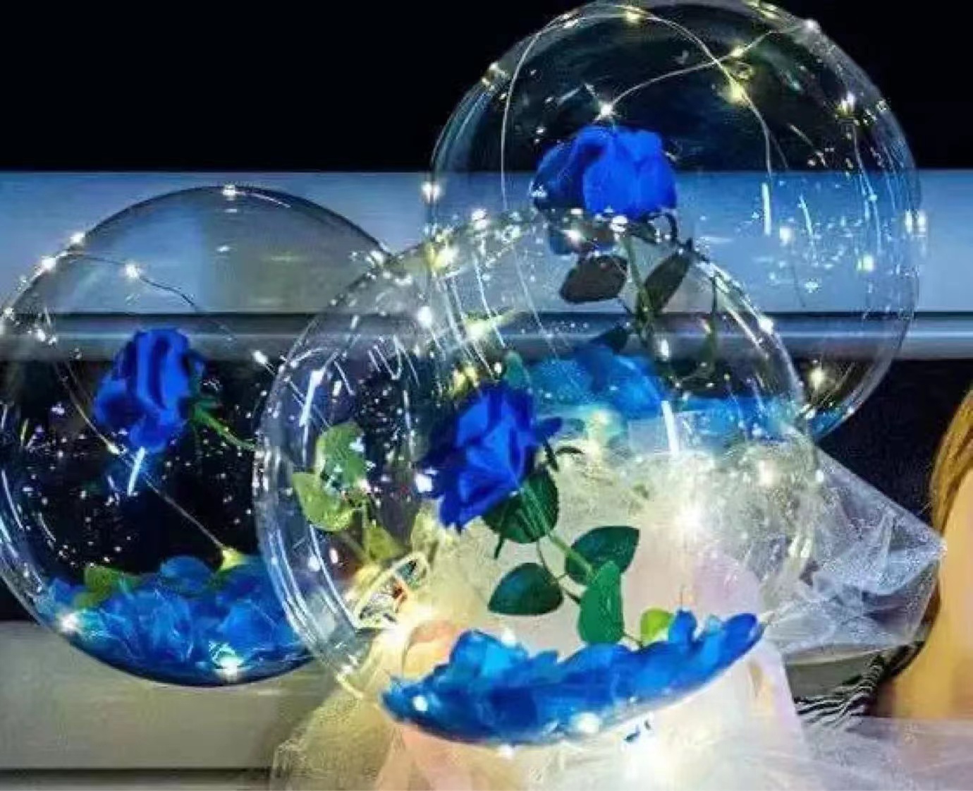 LED Luminous Balloon Rose Bouq - Led Balloon Light avaliação e preço