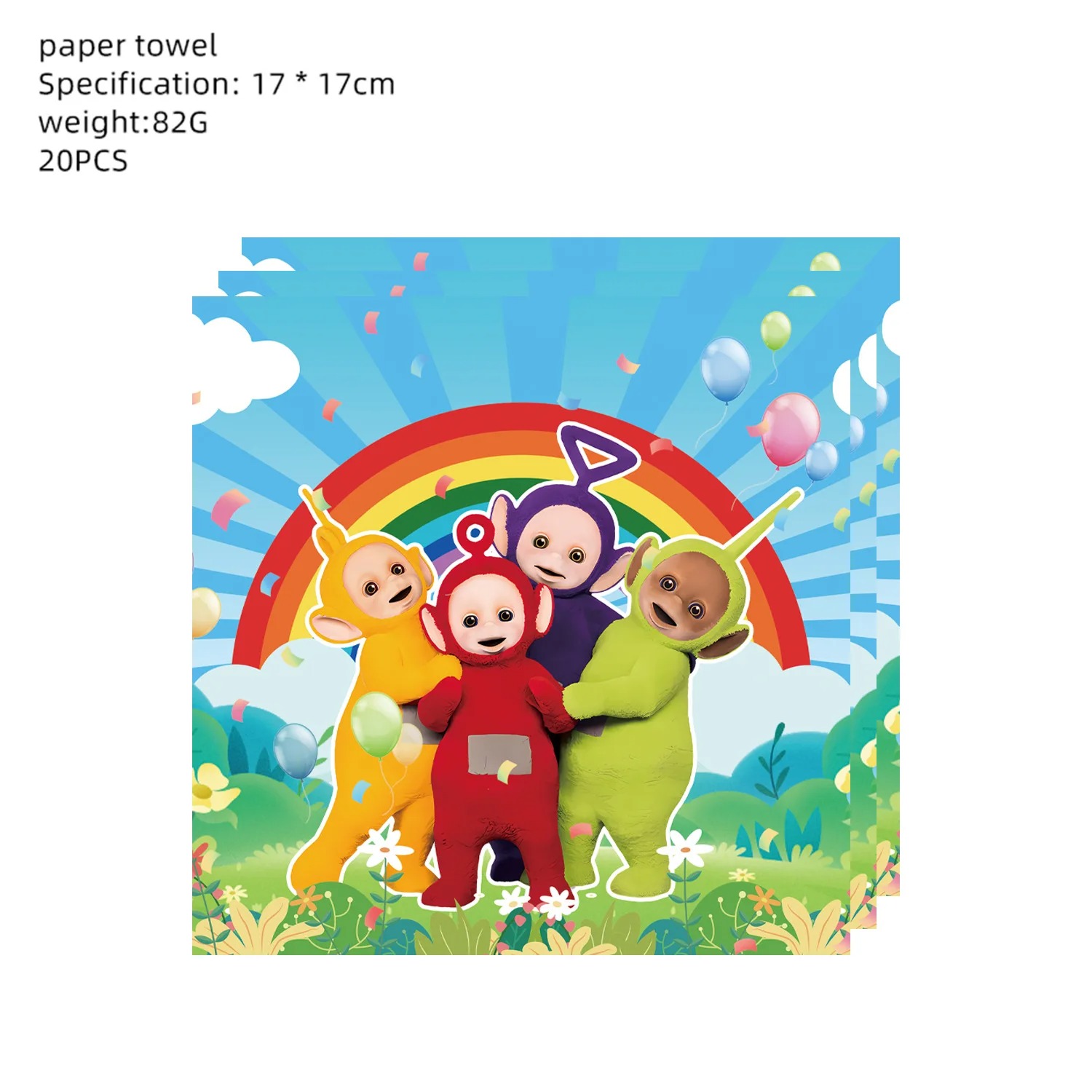 Teletubbies Birthday Party Dec - Table Cloth Disposable avaliação e preço