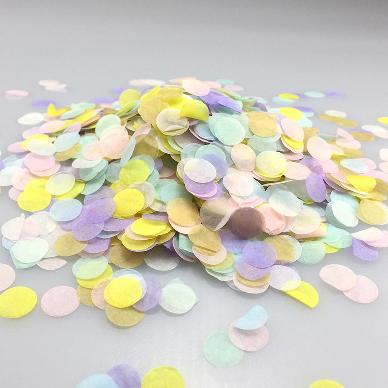 1000pcs/bag 1cm Paper Confetti - Confetti Cannon Tube avaliação e preço
