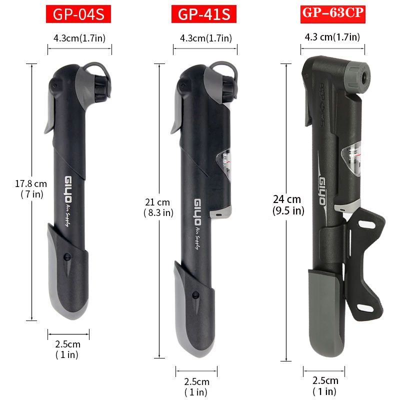 GIYO Pump Bicycle Pump Mini Ha - Balloon Pump Hand avaliação e preço