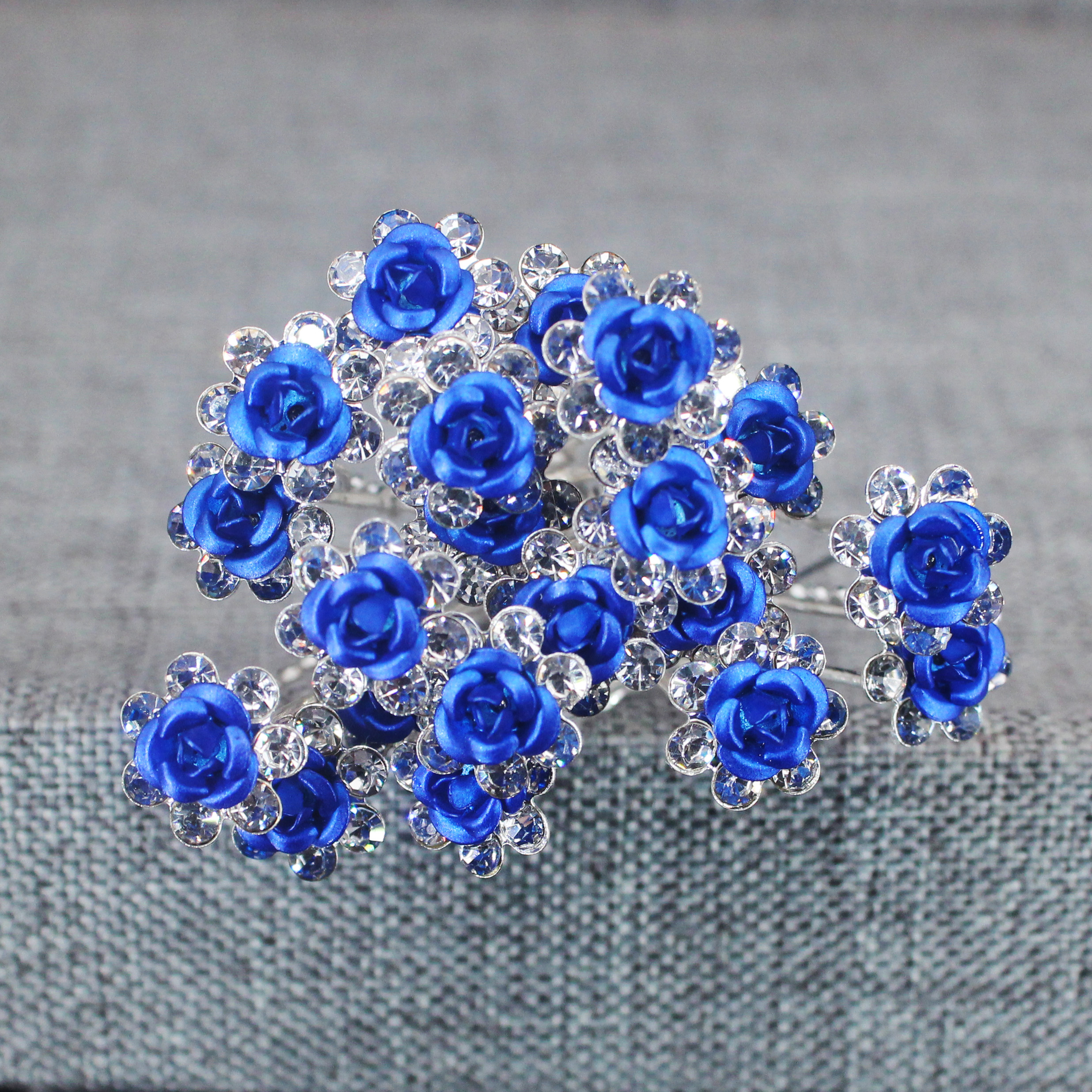20PCS Rose Flower Rhinestone H - Event Suppliers avaliação e preço