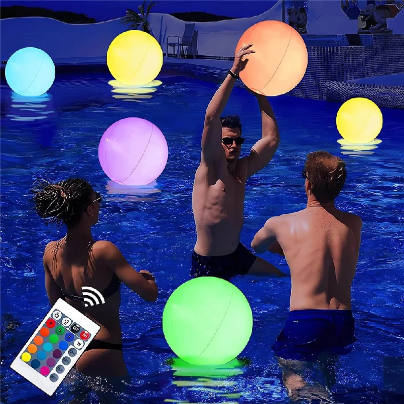 1pc 40CM Solar Powered Floatin - Led Balloon Light avaliação e preço