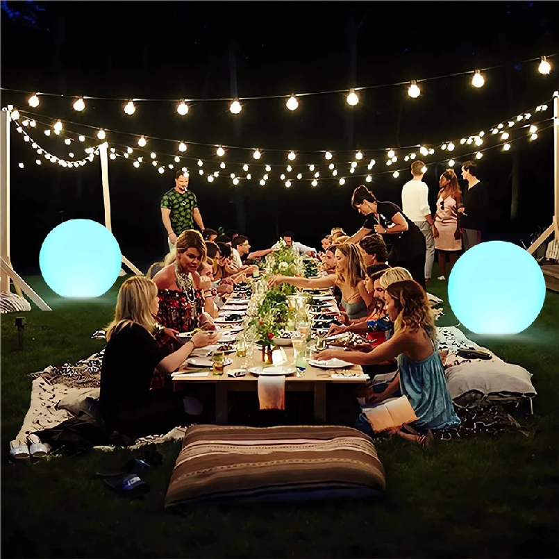 1pc 40CM Solar Powered Floatin - Led Balloon Light avaliação e preço