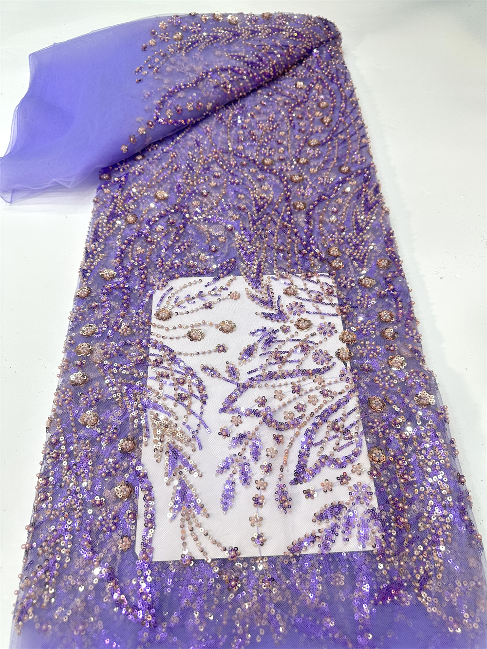 African Luxury French Beaded L - Glitter Tablecloth avaliação e preço