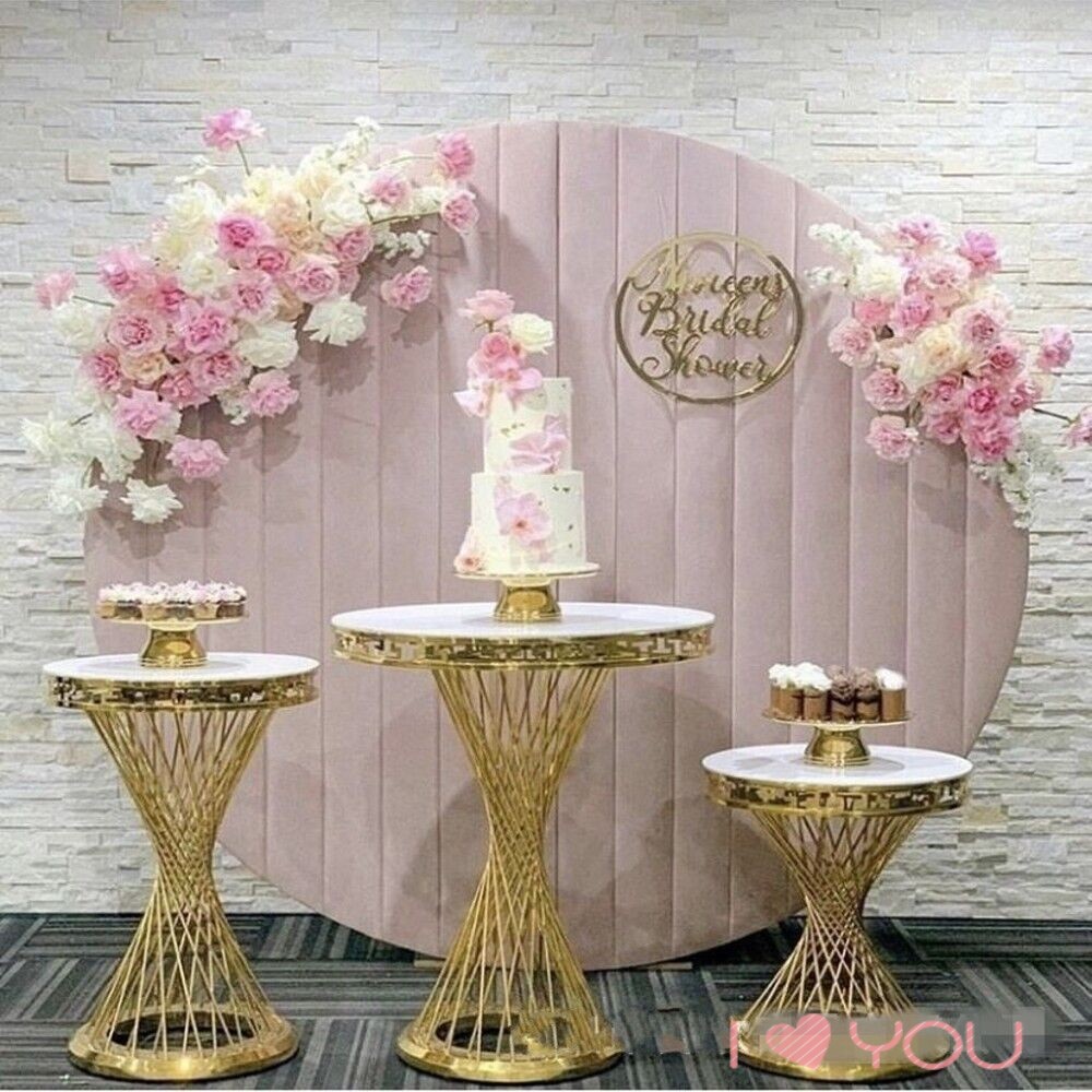 Luxury Wedding Decoration Fren - Dessert Table Backdrop avaliação e preço