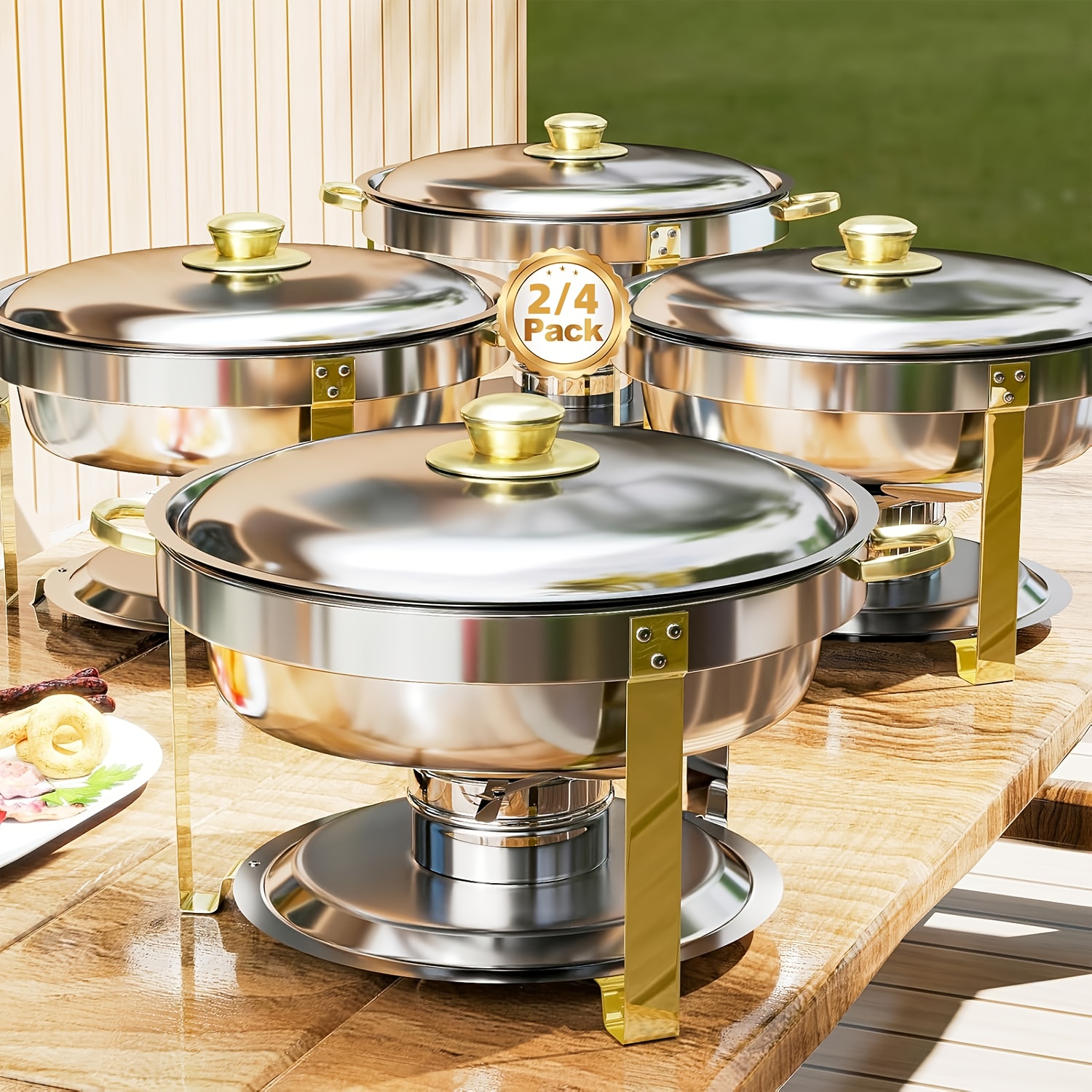 6/9QT Chafing Dishes For Buffe - Event & Party Supply avaliação e preço