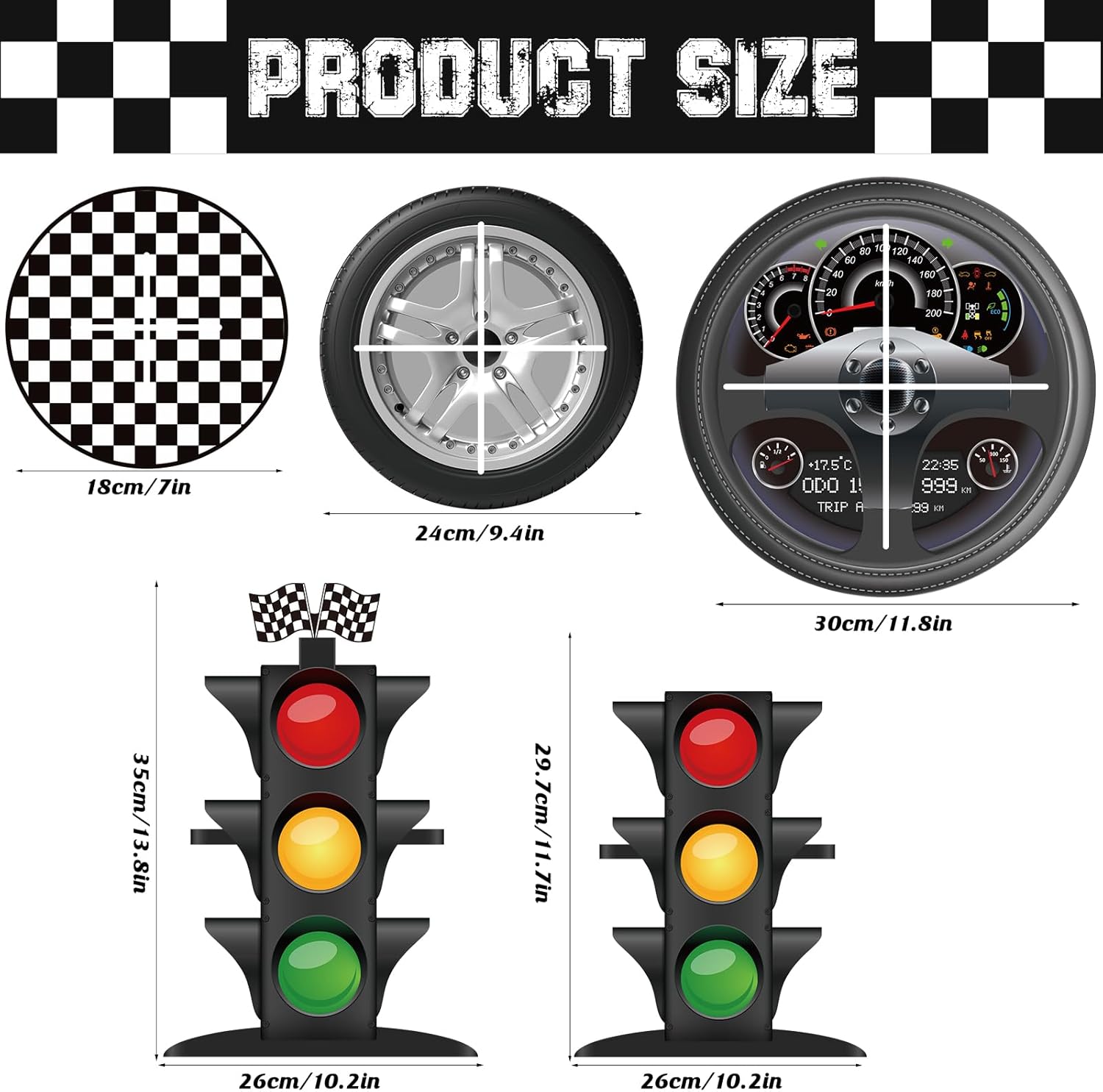 3-Tier Race Car Cupcake Stand, - Cupcake Stand Tier avaliação e preço
